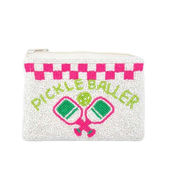 PICKLE BALLER" Coin Pouch - Picture 2 of 2
